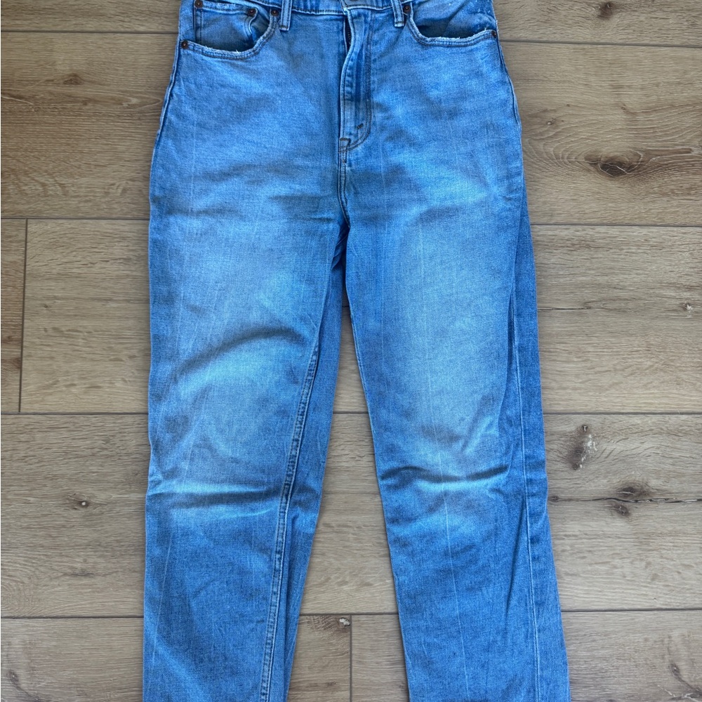 Abercrombie & Fitch Light Blue Women's Ankle Jeans